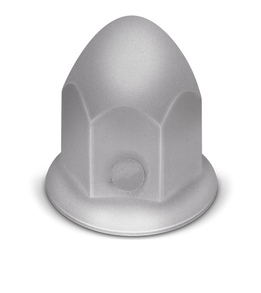 33mm CLASSIC STEEL POINTED LUG NUT COVER PUSH ON