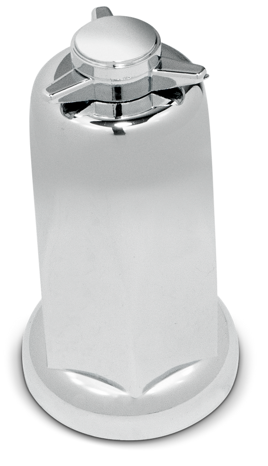 33mm CYLINDER W/ SPINNER LUG NUT COVER PUSH ON