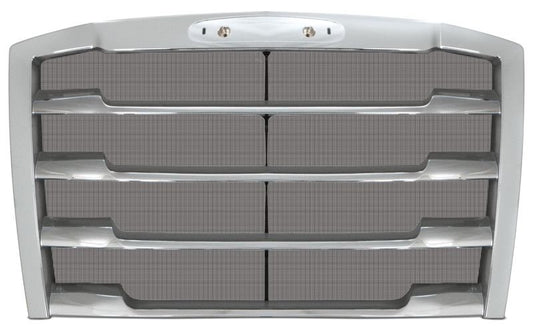CHROME GRILLE W/ BUG SCREEN FOR FREIGHTLINER CASCADIA 2018+