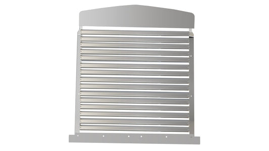 STAINLESS STEEL LOUVERED GRILLE FOR KENWORTH W900L