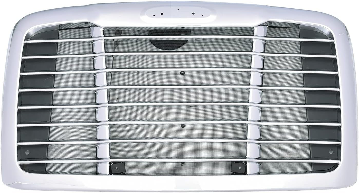 CHROME GRILLE W/ BUG SCREEN FOR FREIGHTLINER CASCADIA 2008-2017