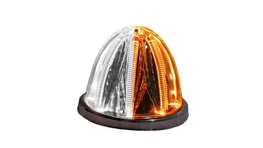 DUAL COLOR STELLAR WATERMELON LIGHT – AMBER & WHITE/CLEAR LENS