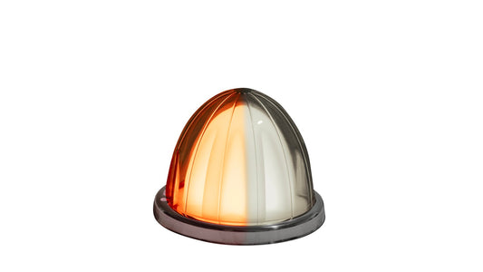 DUAL COLOR GLO WATERMELON LIGHT – AMBER & WHITE/ CLEAR LENS