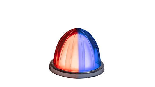 DUAL COLOR GLO WATERMELON LIGHT – RED & BLUE/ CLEAR LENS