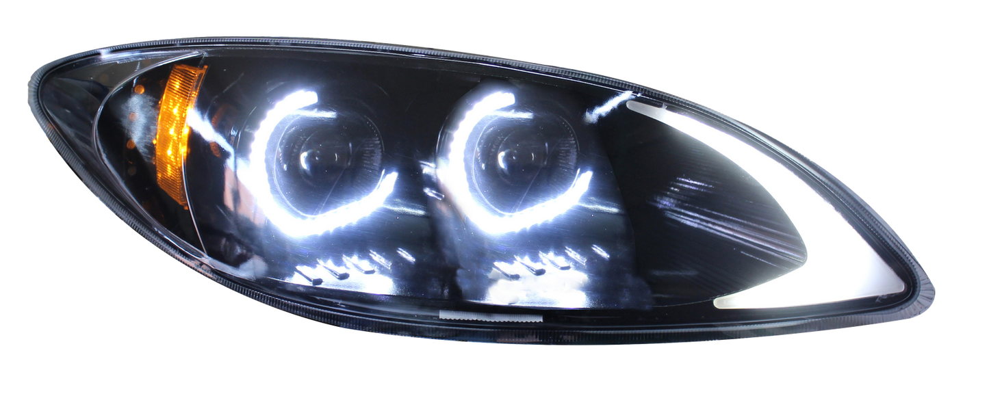 INTERNATIONAL PROSTAR LED HEADLIGHT BLACK (PASSENGER)