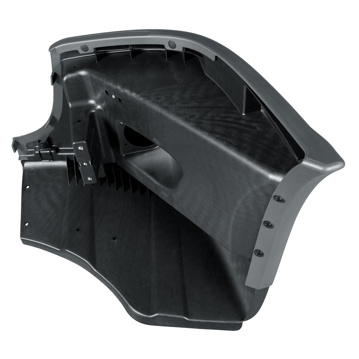 Bumper End Assembly Without Fog Light Hole For 2008-2017 Freightliner Cascadia - Passenger