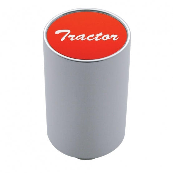 "Tractor" 3" Air Valve Knob - Red Glossy Sticker