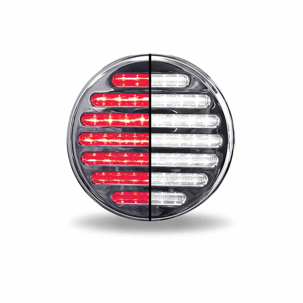 TRUX 4" Dual Flatline Red/White LED (49 Diodes)