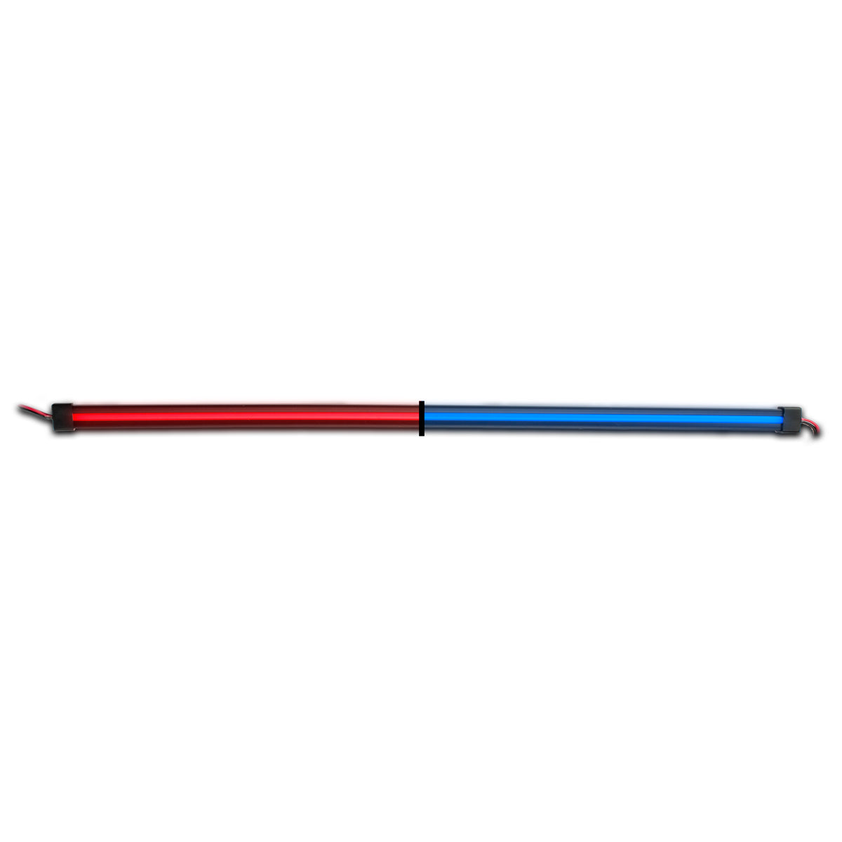 TRUX 48" Glow Series Dual Strip Light - Center Shine - Red/Blue
