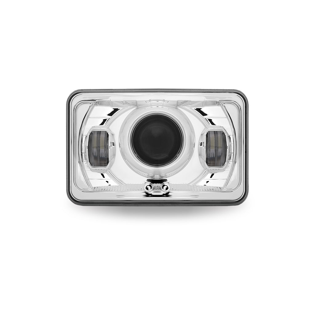 TRUX 4" x 6" Backlit LED Projector HL - Low beam