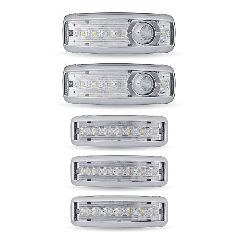 TRUX Complete 6-Color LED Interior Package for 1 Truck (2 x TLED-IK60 & 3 x TLED-IK70)