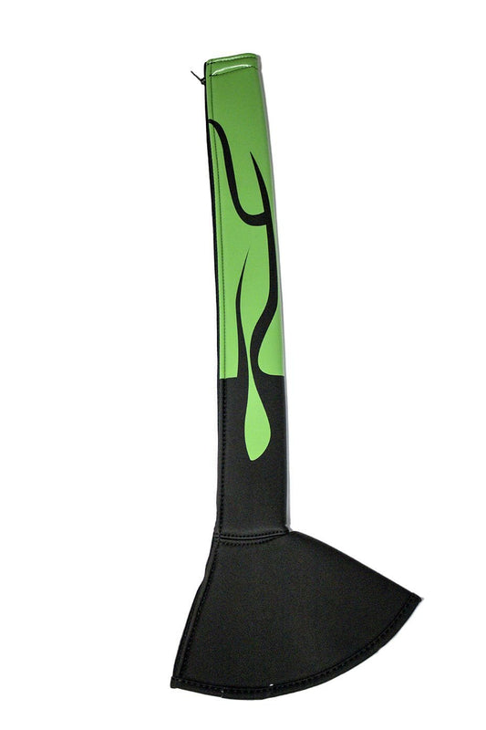 30" SHIFTER BOOT COVER - GREEN FLAME