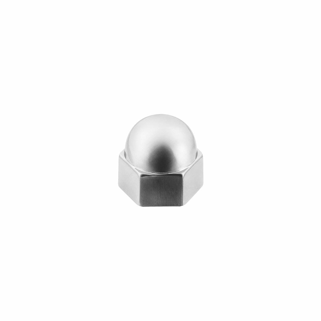 9/16" x 11/16" Chrome Die-Cast Acorn Nut Cover