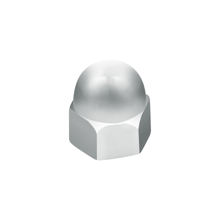 7/16" x 5/8" Chrome Die-Cast Acorn Nut Cover