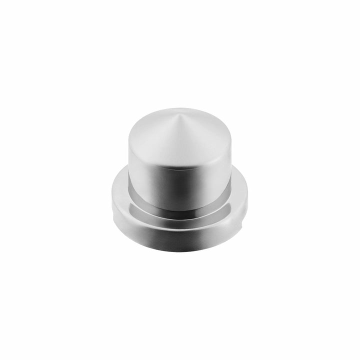 9/16" x 7/8" Chrome Plastic Pointed Nut Cover - Push-On
