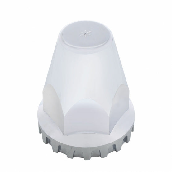 33mm X 2 3/4" Australian Volvo Nut Cover With Flange - Push-On (Bulk)