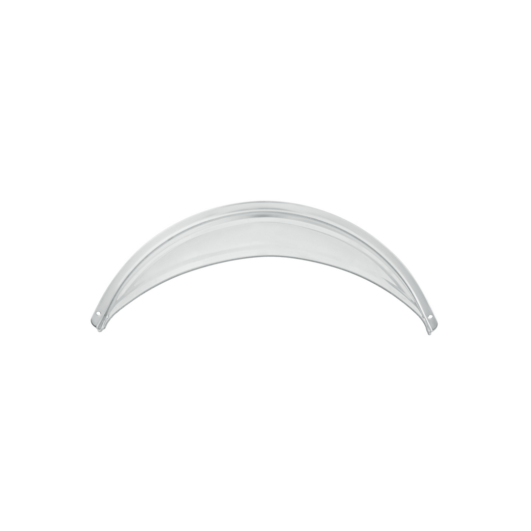 304 Stainless Steel Visor With Embossed Detail For 7" Headlight