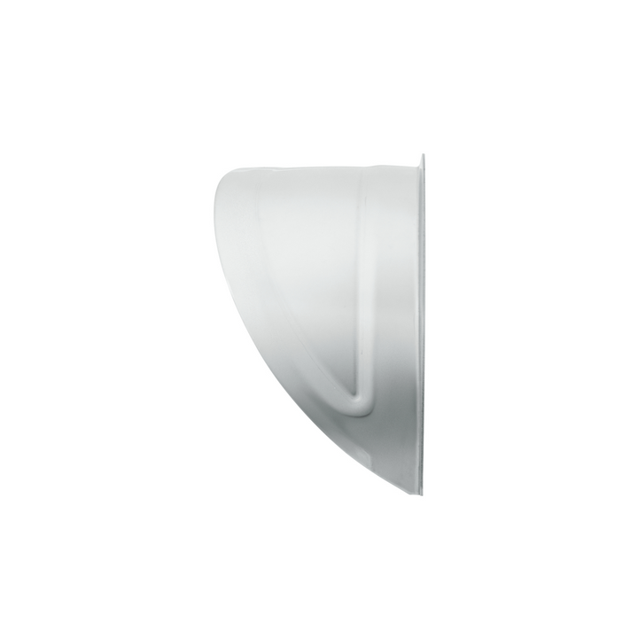 304 Stainless Steel Visor With Embossed Detail For 7" Headlight