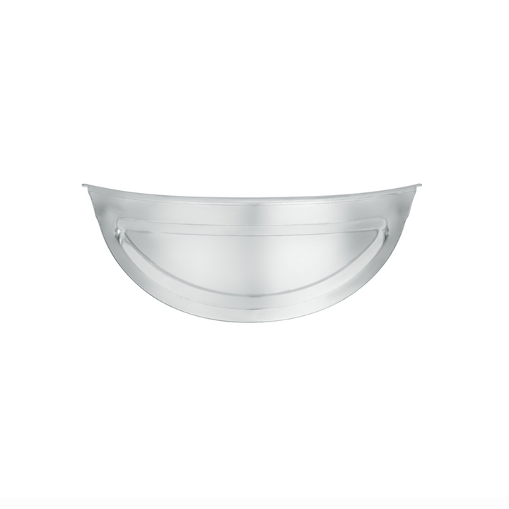 304 Stainless Steel Visor With Embossed Detail For 7" Headlight