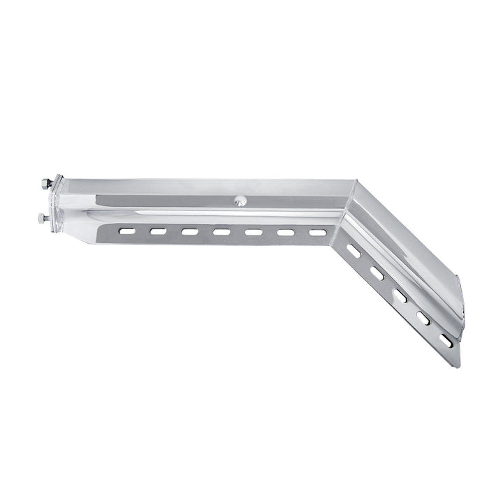 30" Stainless 45 - Degree Angled Heavy Duty Mud Flap Hangers - 2-1/2" Bolt Pattern (Pair)