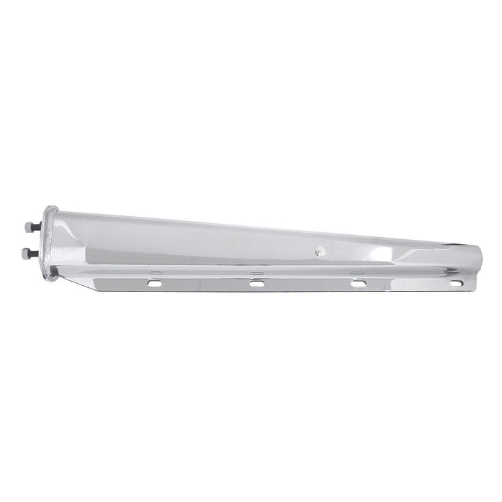 30" Chrome Heavy Duty Mud Flap Hangers - 2" Bolt Pattern (Pair)