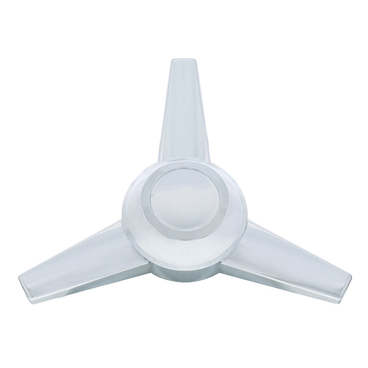 Chrome Plastic 3 Extra Large Straight Bar Spinner Only