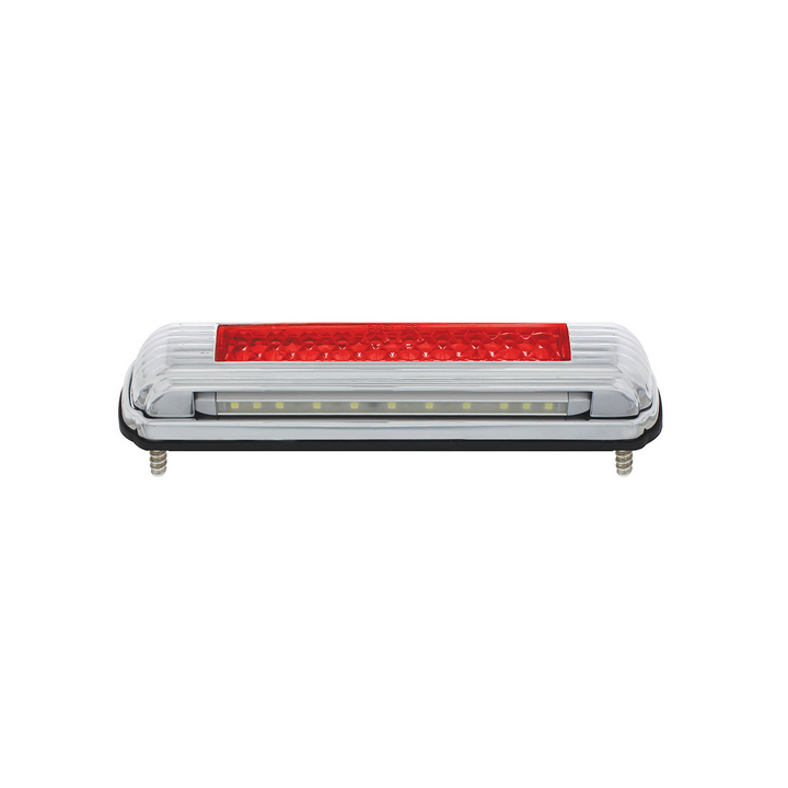 Chrome License Plate Light With Various Color LED