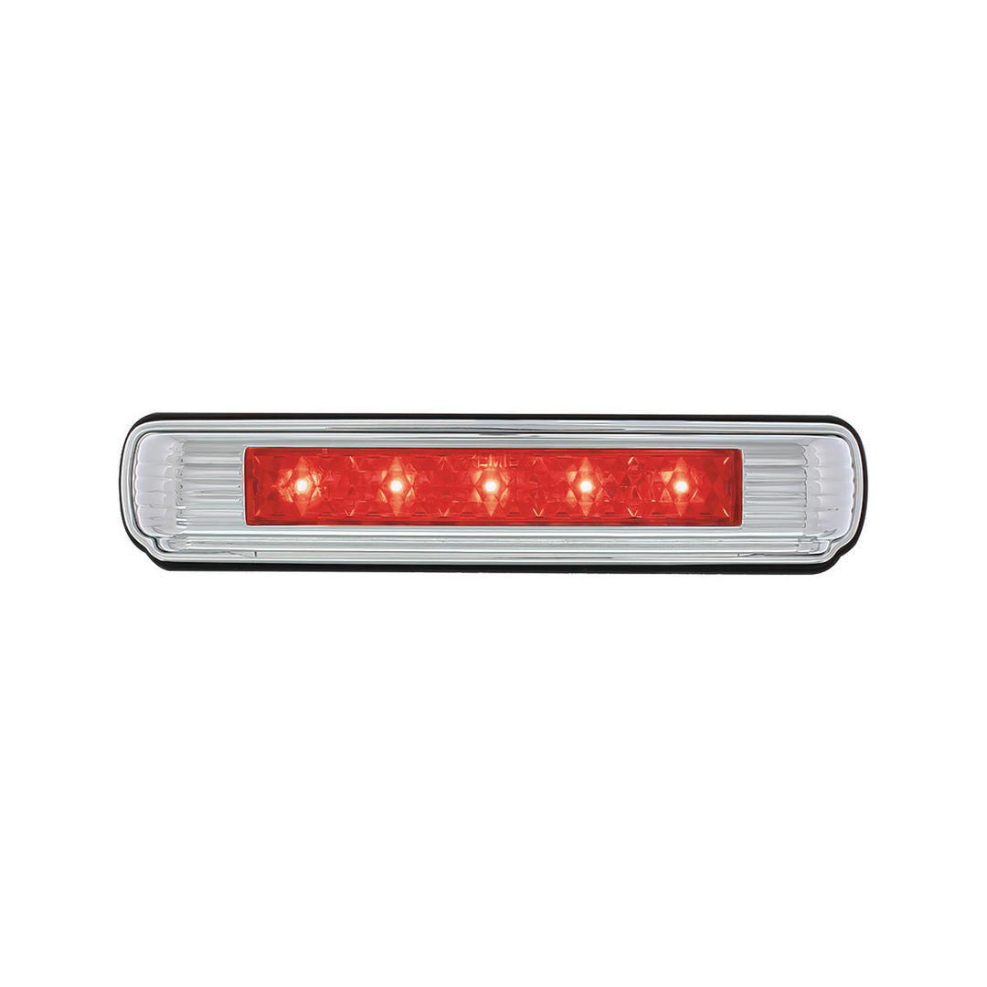 Chrome License Plate Light With Various Color LED