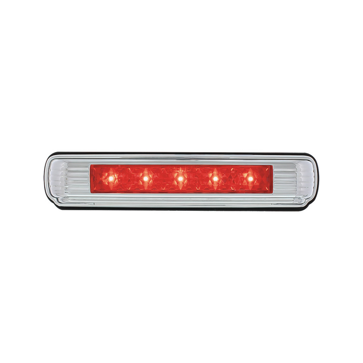 Chrome License Plate Light With Various Color LED
