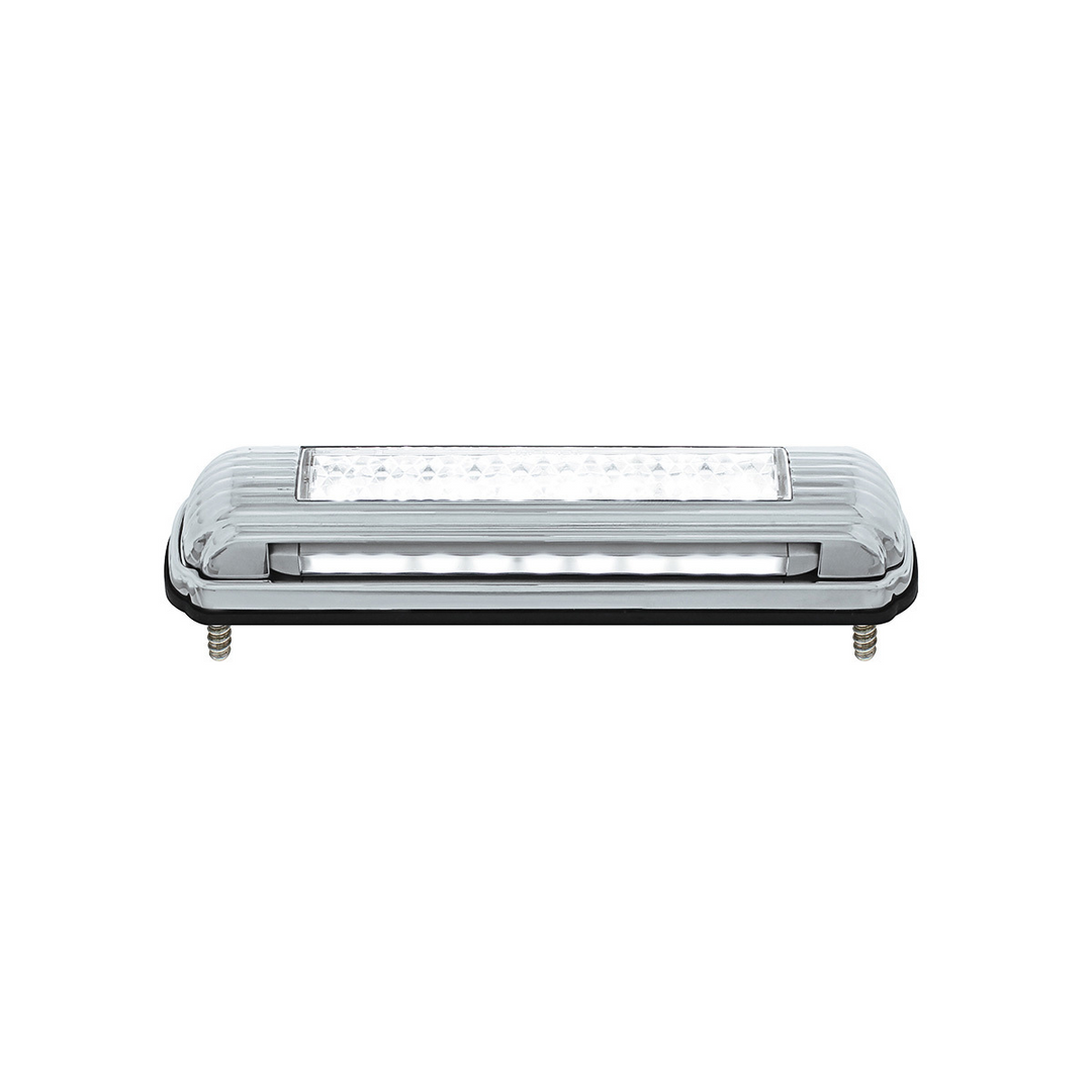 Chrome License Plate Light With Various Color LED