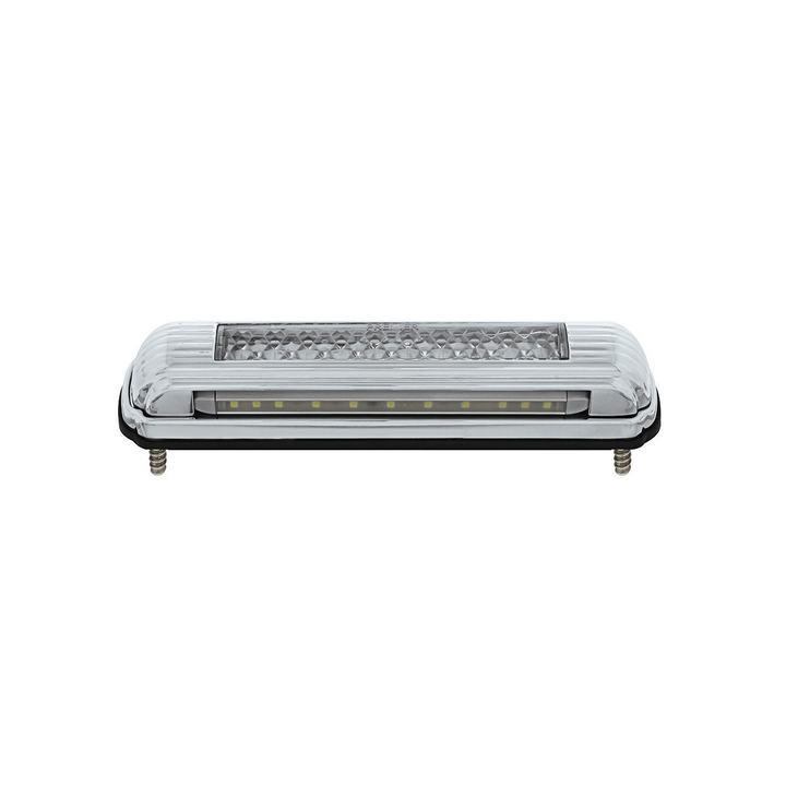 Chrome License Plate Light With Various Color LED