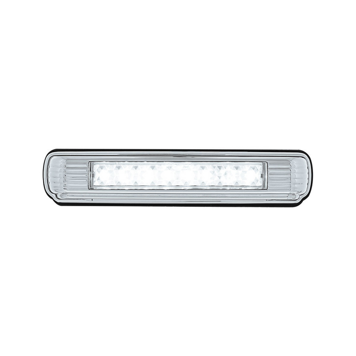 Chrome License Plate Light With Various Color LED