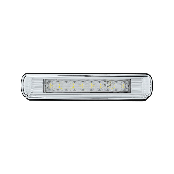 Chrome License Plate Light With Various Color LED