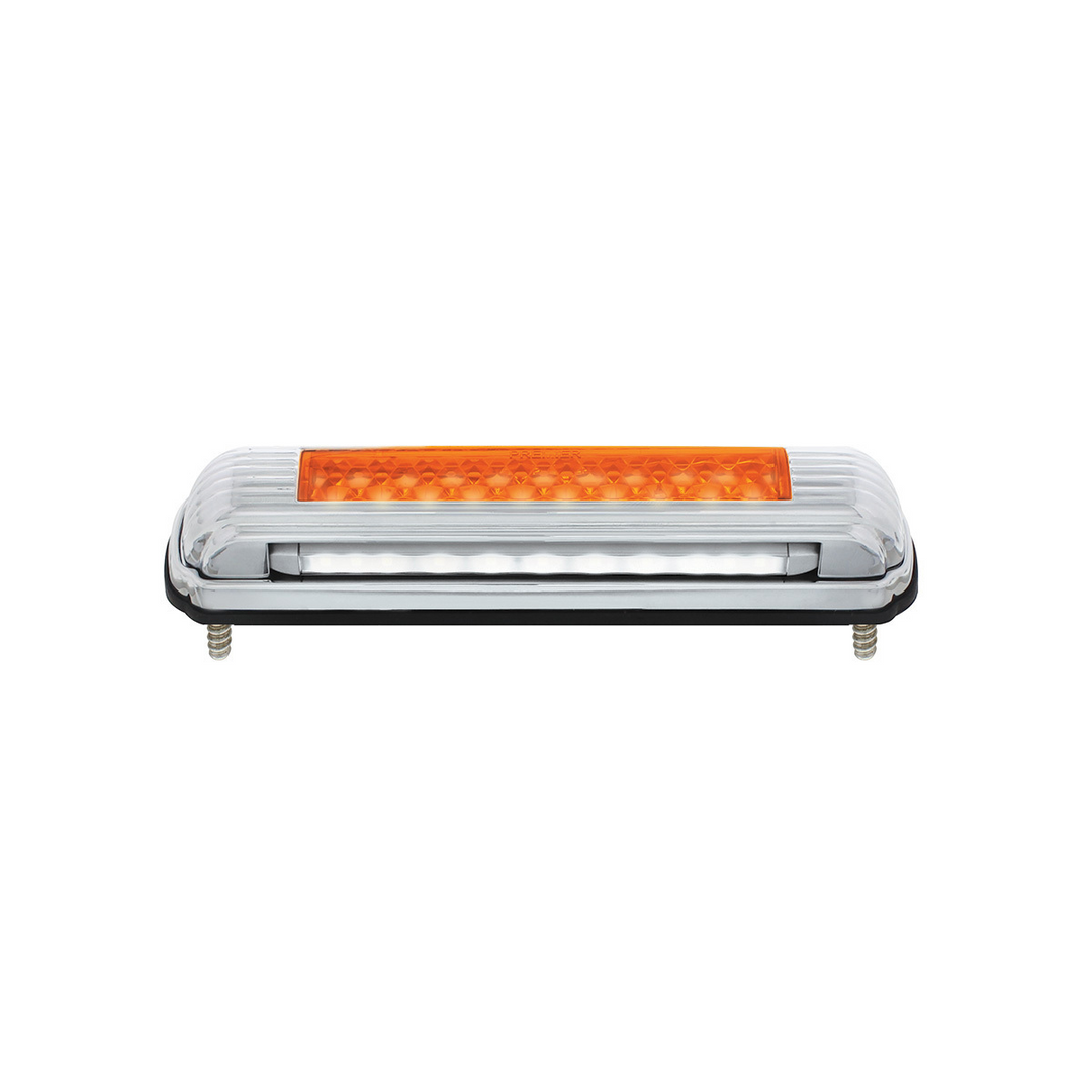Chrome License Plate Light With Various Color LED