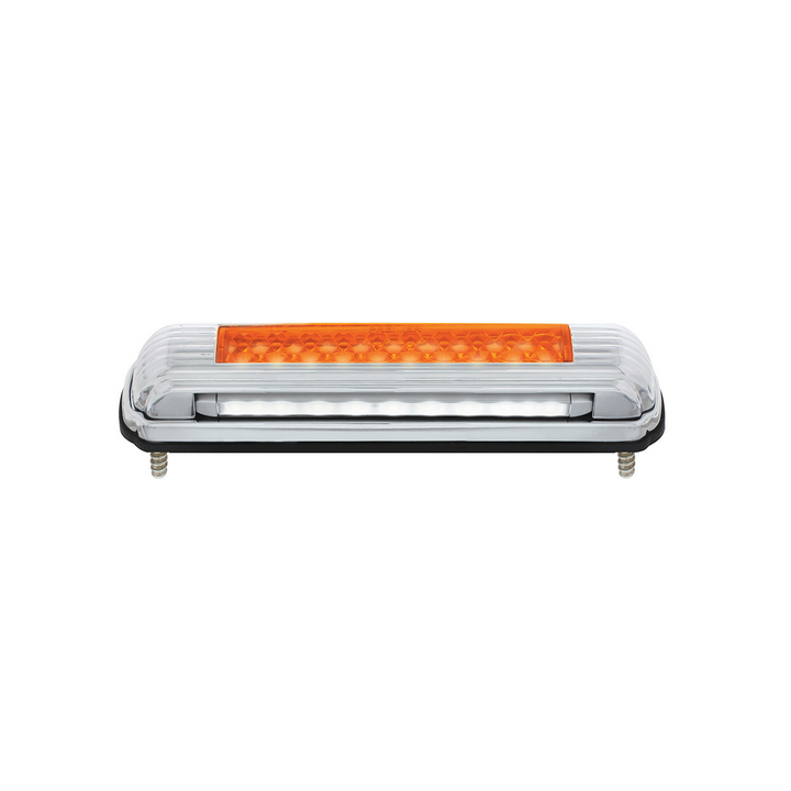 Chrome License Plate Light With Various Color LED