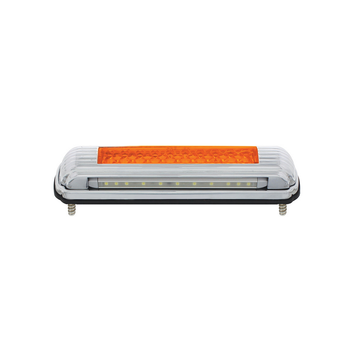 Chrome License Plate Light With Various Color LED
