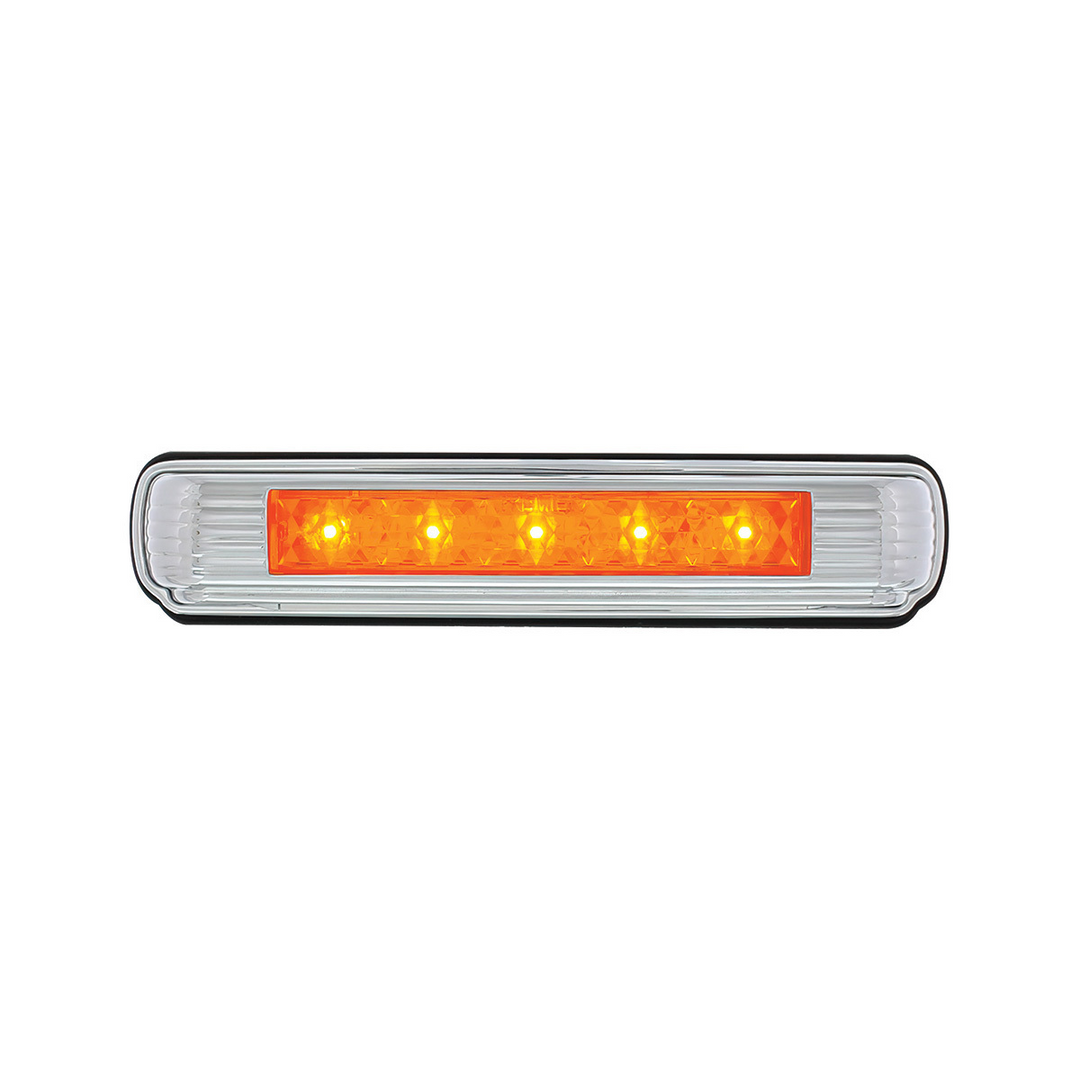 Chrome License Plate Light With Various Color LED