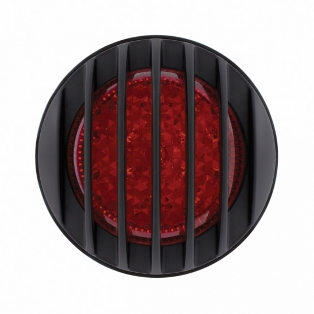 17 LED 1937 Ford Car Style Tail Light With Black Grille Style Flush Mount