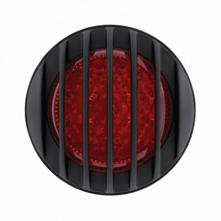 17 LED 1937 Ford Car Style Tail Light With Black Grille Style Flush Mount