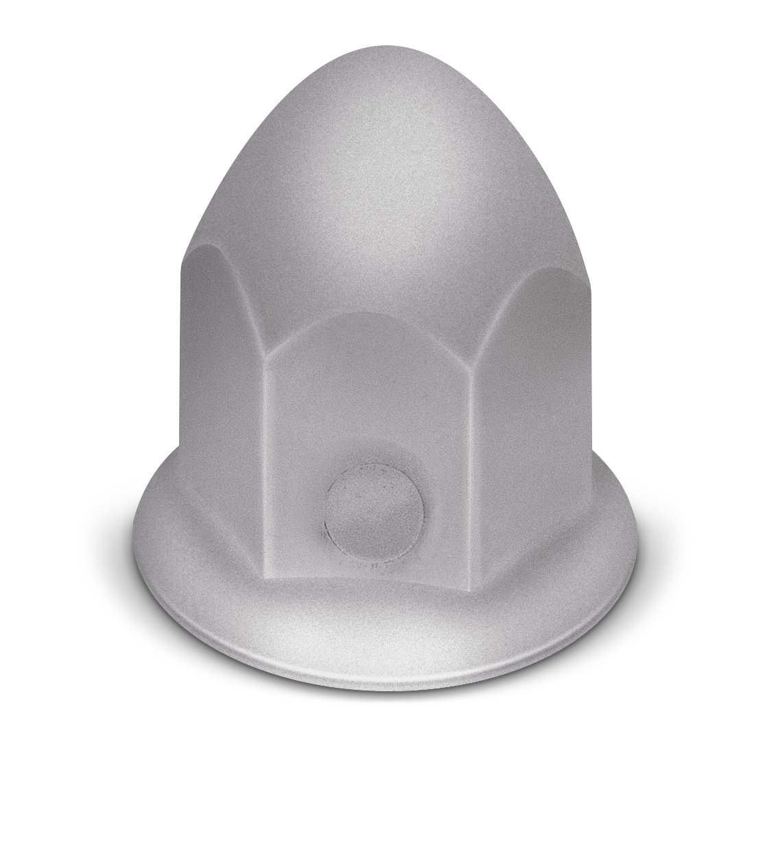 33mm CLASSIC STEEL POINTED LUG NUT COVER PUSH ON