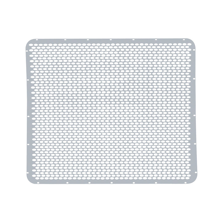 304 Stainless Grille Mesh For Peterbilt 379 With Extended Hood - Alternating Oval Holes