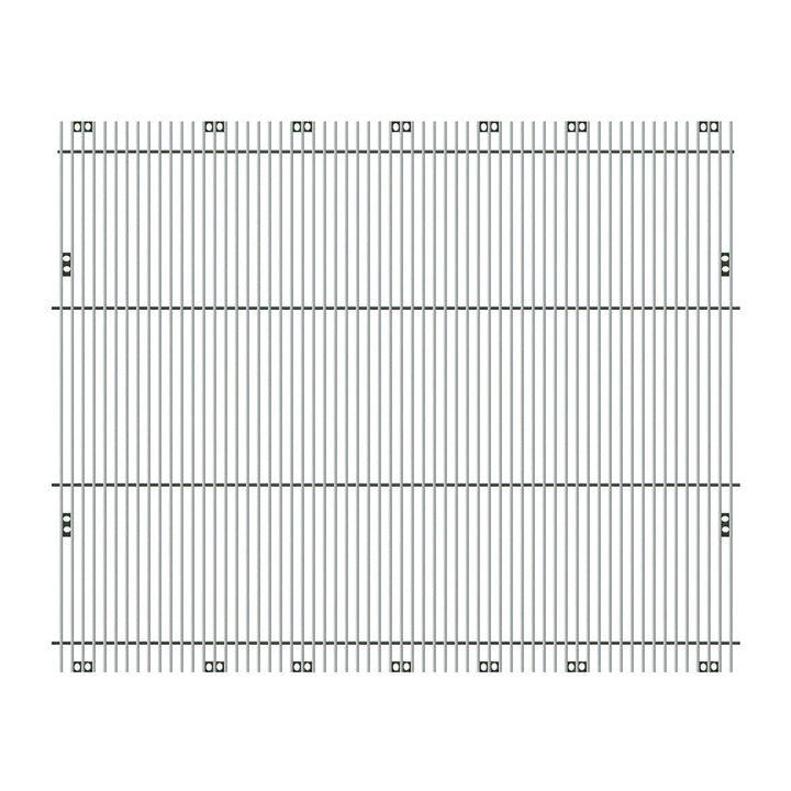 Aluminum Billet Style Grille Insert With Vertical Bars For Peterbilt 379 Extended Hood