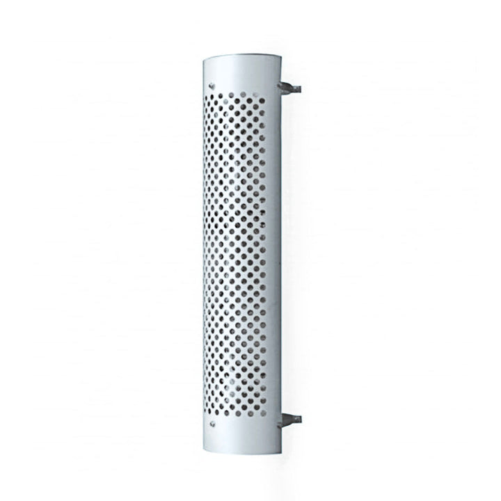 48" Tall 270 Degree Stainless Exhaust Muffler Shield For 9" Diameter Exhaust - Round Slot
