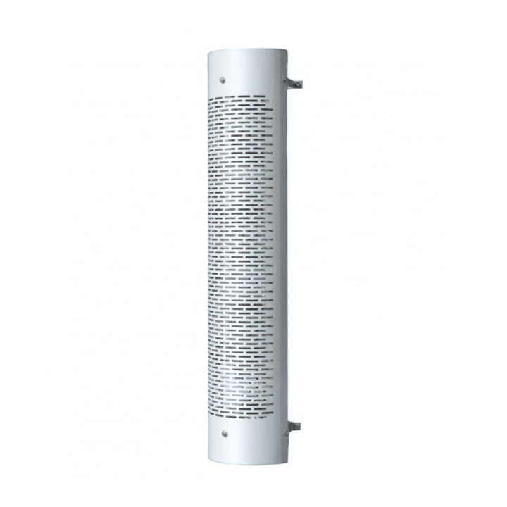 48" Tall 270 Degree Stainless Exhaust Muffler Shield For 9" Diameter Exhaust - Horizontal Slot