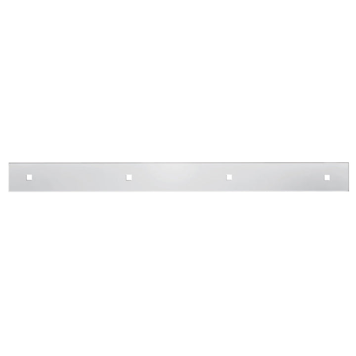 2" x 24" 304 Stainless Steel Top Mud Flap Plate - Bolt Thru