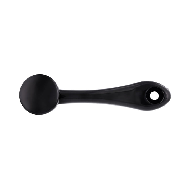 Black Die-Cast Window Crank With 3/8” Square Adapter - Plain