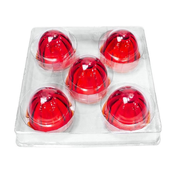 Watermelon Glass Marker Light Lens - Red (5 Pcs)