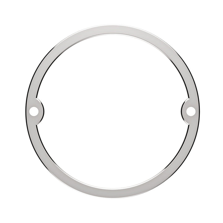 Stainless Steel Low Profile Cab Light Bezel