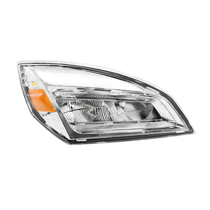 High Power Chrome LED Headlight For 2018-2024 Freightliner Cascadia - Passenger