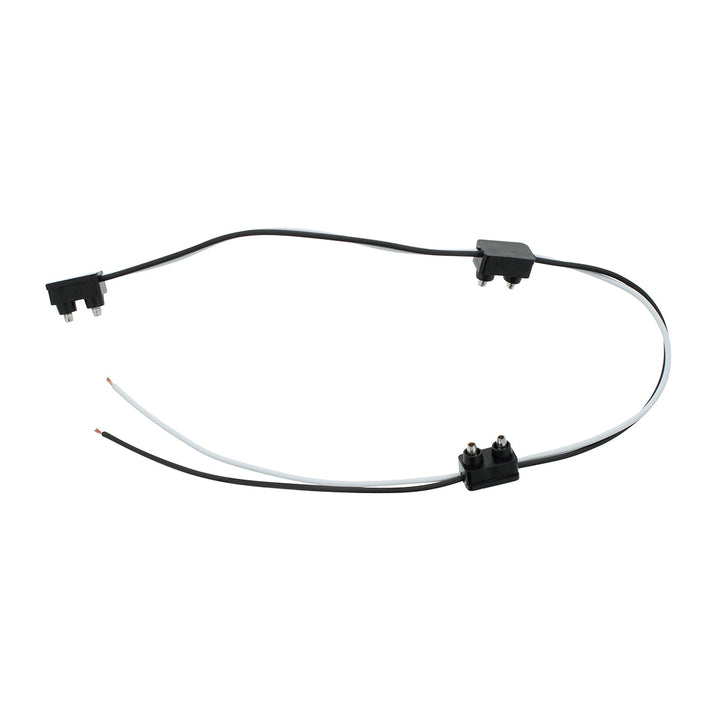 2 - Prong Plug Wiring Harness With 6" Lead Between Plugs - 3 Plugs